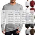 thumbnail image 3 of KeShDi Thumb Hole Athletic Shirts for Men Crew Neck Long Sleeve Base Layer Running Top Soft Casual Gray 3X, 3 of 6