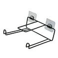 thumbnail image 2 of Hangers Organizer Rack Clothes Storage Holder Stacker Wall Mounted Hanger Holder for Closet Bedroom Black, 2 of 8