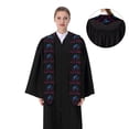 thumbnail image 4 of Kdxio Futuristic Purple Panther Graduation Stole Class, Graduation Sash, Unisex Adult 36" Academic Commencements-Sharp Corner, 4 of 7