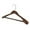 E, variant on 1X Clothes Hanger High-Grade Wide Shoulder Wooden Coat Hangers - Solid Wood Suit Hanger