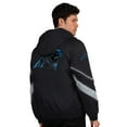 thumbnail image 2 of Men's Starter Black/Blue Carolina Panthers Thursday Night Gridiron Full-Zip Jacket, 2 of 2