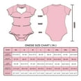 thumbnail image 4 of Littleforbig Women's Cotton Scoop Neck Short Sleeve Bodysuit - Collared Pink L, 4 of 7