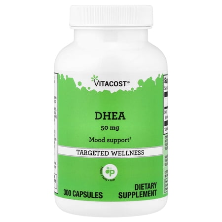 Vitacost DHEA, 50 mg, 300 Capsules