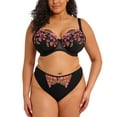 thumbnail image 4 of Elomi Teagan Padded Half Cup Underwire Bra (302615),38GG,Rainbow, 4 of 5