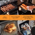 thumbnail image 5 of Cooling Rack and Baking Rack, Fits Quarter Sheet Pan, Stainless Steel, Wire Baking Cookie Bacon Racks for Oven 40X30cm, 5 of 5