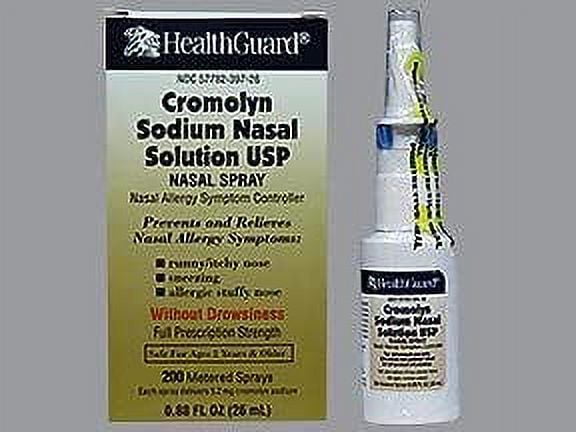 Healthguard Cromolyn Sodium Nasal Solution - .88 oz, Pack of 2