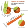 thumbnail image 2 of Juguetes inteligentes para perros pequeños, juguetes inteligentes para aliviar el estrés, juguetes chirriantes para cachorros., 2 of 5