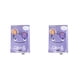 thumbnail image 1 of Sonducket Bangs Pad Paste Post Seamless Hairs Makeup Face Hair Bang Tools Patch Washing Clip Fixed Shop Fixator Pads Home Use Barber Púrpura claro 2piezas, 1 of 6