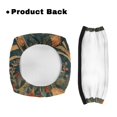 thumbnail image 3 of POLERO Vintage Dragonfly Floral Theme Rollator Walker Seat Covers Home for Elder, Easy to Clean Black Elastic Fabric Rollator Walker Seat and Backrest Covers, 3 of 10