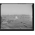 thumbnail image 2 of Historic Framed Print, [Harbor from Crocker Park, Marblehead, Mass.] - 2, 17-7/8" x 21-7/8", 2 of 9