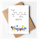 thumbnail image 1 of Quimica conocimiento EGTA Chemical formula estructural Sobre de la Carta de felicitación de la tarjeta de matrimonio, 1 of 4