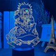 thumbnail image 2 of Naruto Jiraiya 3d Led Night Light Bedroom Table Lamp Color Changing, 2 of 2