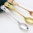 thumbnail image 2 of Shisuyan Rose Design Spoons Silver 6Pack 5.1X1X0.04In, 2 of 8