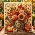 thumbnail image 3 of Birdhouse Sunflower Pearl Painting DIY Kit, Fall Harvest Diamond Art for Kids and Adults, 7.87 x 7.87 In, Plastic, 1 Set, 3 of 6
