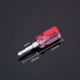thumbnail image 4 of Jx Mini Screwdriver Dual Purpose Screwdriver, Cross And Peace Screwdriver Head Multifunctional Screwdriver Repair Tool Mini Screwdriver (red) (3pcs), 4 of 5