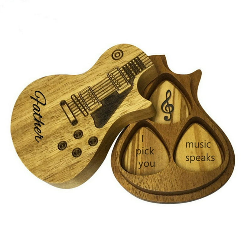 Custom guitar sale pick box