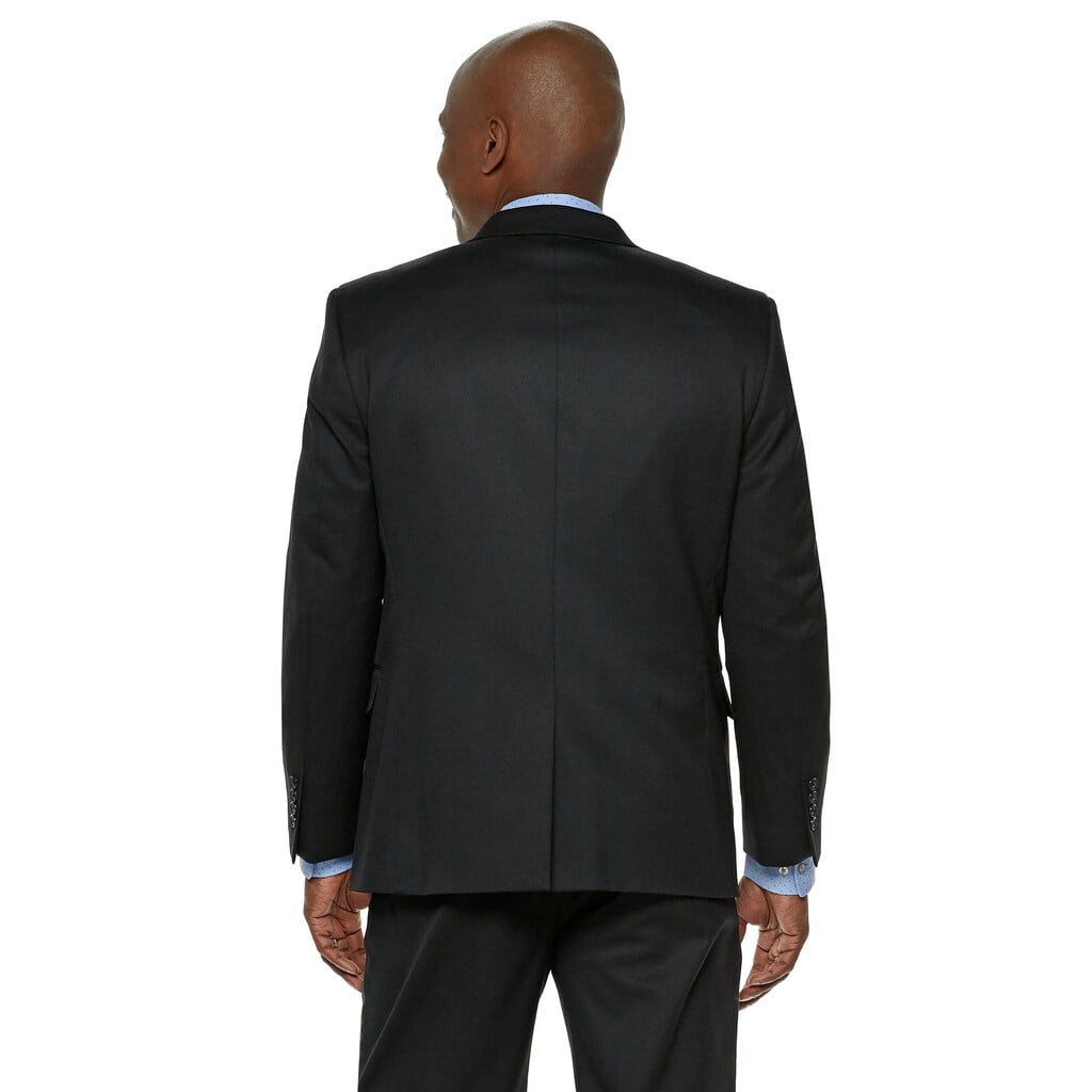 Palm Beach Mens Jim Charcoal Stripe Suit Separate Jacket