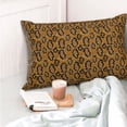 thumbnail image 4 of Fotbe Snake Skin Funda de Almohada Decorativa Estilo Occidental, Lujo en Algodón, Fundas para Almohadas King, Cojín Estampado para Decoración del Hogar-14"x20", 4 of 6