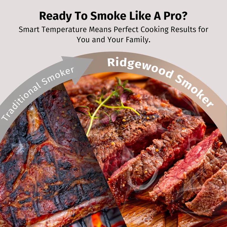 East Oak 30" Digital Electric Smoker with Meat Probe photo 2