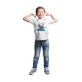 thumbnail image 4 of Playera Fan Army Batman Talla 8 go it manga corta blanco, 4 of 4