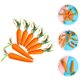 thumbnail image 5 of 8 Uds adornos colgantes de Pascua espumas zanahorias decoración colgante espumas zanahoria colgante de Pascua, 5 of 6