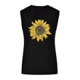 thumbnail image 3 of PENGXIANG Femmes Chemises d'Impression Décontractées Manches Courtes Tee-Tops Tunique Blouse, 3 of 4