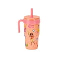 thumbnail image 6 of Zak Designs 18oz Princess Kids Straw Handle Tumbler, Stainless Steel Vacuum Insulated Cruiser Tumbler with Silicone Straw Utilizing Leak-Proof Valve, Travel Straw Tumbler with Handle, 6 of 11