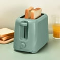 thumbnail image 3 of Mainstays 2-Slice Toaster with 6 Shade Settings and Removable Crumb Tray, Green Sage, 3 of 8