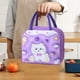 thumbnail image 5 of Lonchera, Bento Boxes Bolsa térmica Lonchera Bolsa portátil Bolsa práctica Clase de trabajo Estudiantes Traen arroz Paquete Lonchera de papel de aluminio Lonchera Lonchera térmica, 5 of 6