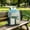 Light Blue, variant on Clear PVC Backpack Stadium-Approved for Sports, Concerts, Travel with Multi-Compartment Design, Water-Resistant, Adjustable Straps Gray