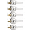 thumbnail image 1 of Privacy Lever Door Handle Interior with Lock Heavy Duty Square Door Lever for Bed/Bath Keyless Door Locksets Reversible for Left Right Handed Doors, 1 of 7