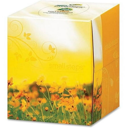 Marcal, MRC4034, 100% Recycled, Upright Cube Facial Tissue, 6 / Pack, White