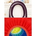thumbnail image 4 of Seat Pad for Bathroom and Kitchen Comfort - Soft Toilet Mat Cover Washable Closestool Warmer Dining Bar, 4 of 6