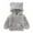 Gray, variant on Godderr Newborn Girls Boys Ears Fleece Jacket with Hooded for Toddler Winter Outerwear Coat with Pockets Warm Long Sleeve Jacket Sweatshirt Outwear for 9M-6Y