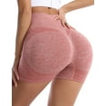 thumbnail image 5 of BemorRun Women High Waisted Butt Lifting Shorts Lounge Athletic Gym Yoga Shorts, 5 of 6
