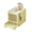 Yellow, variant on Yiran Fully Enclosed Foldable Drawer Type Cat Litter Box, Pink