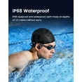 thumbnail image 6 of Restored mojawa HaptiFit Terra Advanced Smart Sports Wearable, Open Ear Bluetooth Bone Conduction Headphones with Mic and 32GB MP3, Waterproof Wireless Earphones for Workouts, Swimming and Running (Refurbished), 6 of 6