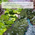 thumbnail image 3 of DIY Sequins Plastic Assorted Color Clothing Accessories Craft Activities 1 Box 0.2X0.2in, 3 of 8