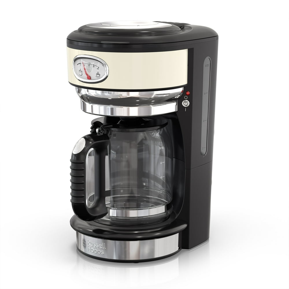Russell Hobbs Retro Style 8Cup Coffeemaker*, Cream, CM3100CRR