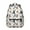 French Bulldog Footprint, variant on Dachshund Dog Boston Terrier Dog Backpack for School,Cute School Bag,Schoolbag with Adjustable Shoulder Straps & Padded Back,15.3"x11"x7.1".