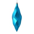 thumbnail image 1 of Vickerman M183112S 8 in. Turquoise Shiny Swirl Finial Ornament  6 per Bag, 1 of 3