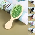 thumbnail image 3 of Dujiujun Hair Comb Anti-static Painless Remove Dandruff Prevent Hairs Loss Soft Comb Teeth Dry And Wet Use Detangling Hair Brush Home Supply, 3 of 8