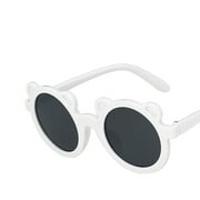 Sylvamorning Children Sunglasses Round Frame Sunglasses for Boys and Girls