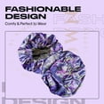 thumbnail image 5 of Anime Durag and Silk Bonnet 2pcs Set for Men and Women, Silky Satin Bonnet Durag, Silk Fabric for Comfort and Compression (V Fruit), 5 of 7