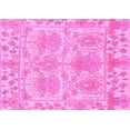 thumbnail image 1 of Ahgly Company Indoor Rectangle Abstract Pink Modern Area Rugs, 5' x 7', 1 of 4