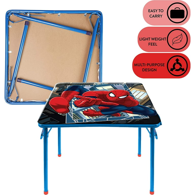 Spider man table 2024 and chair set
