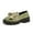Green, variant on Women's Cute Bowknot Design Loafers Trending Solid on Loafers for Daily Wear Color Green Size 42