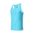 thumbnail image 4 of Wancir Men's UPF 50+ SPF Workout Sleeveless Shirts Quick Dry Muscle Shirt Lightweight Running Tank Tops, 4 of 5
