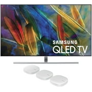 Samsung 55" Class 4K (2160P) Smart QLED TV (QN55Q7FAMFXZA) with Bonus Samsung Connect Home - 3 Pack