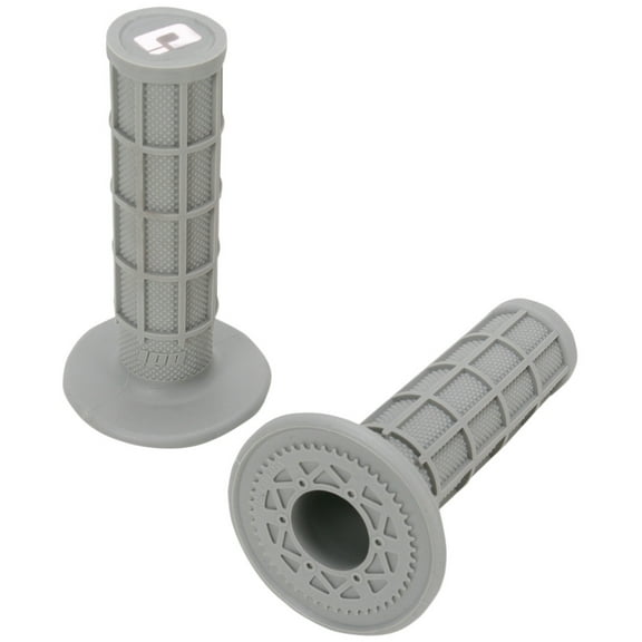 ODI Ruffian MX Single-Ply Full Waffle Grips Gray (H02RFG)
